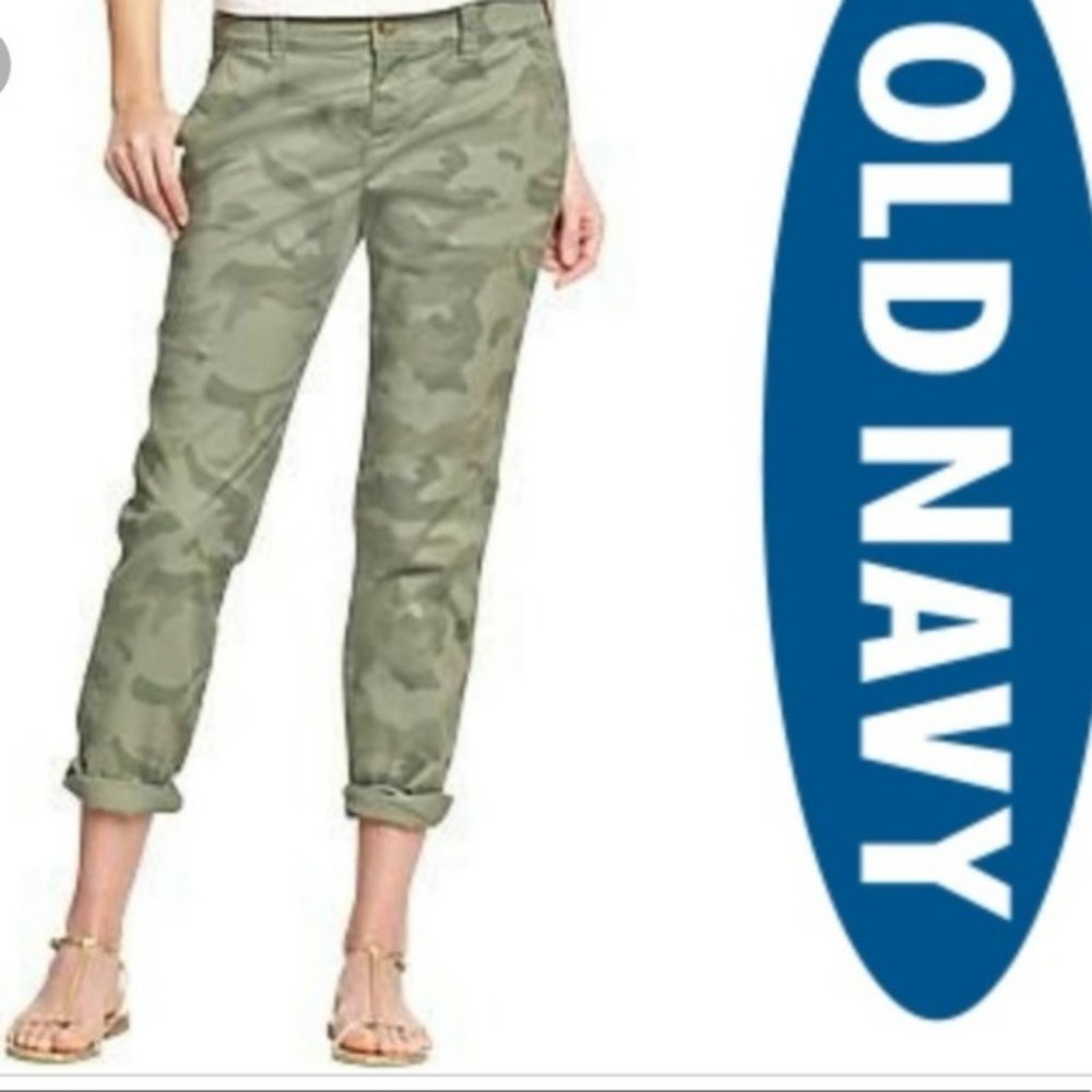 Old navy Wide Leg Army Pants 4 - Picture 3 of 4
